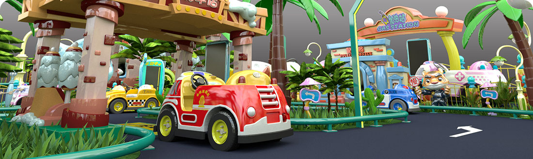 Amusement Kids Driving School