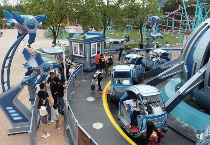 Galaxy Storm Kiddie Theme Park Ride